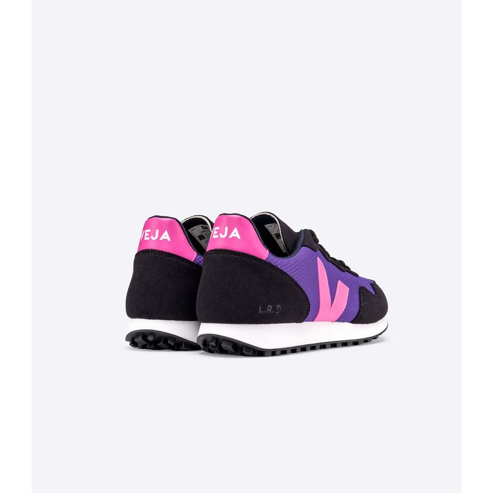 Veja SDU REC ALVEOMESH Women's Running Shoes Purple/Black | NZ 433CTV